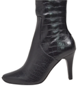 Paradise 2 Croc Slim Calf Leather Dress Boot