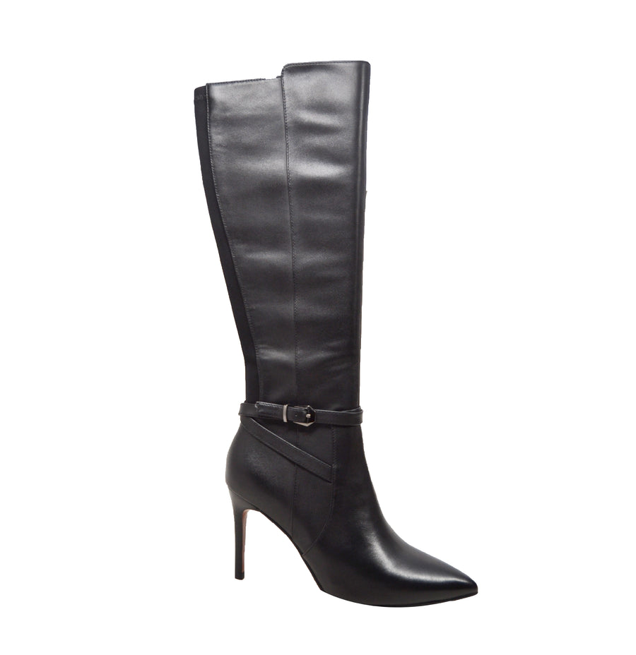 London Sleek Leather Dress Boots for Slim Calves – Slim Calf Boots