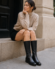 Monaco Slim and Extra Slim Calf Boot - Stylish and Versatile Leather Dress Boots