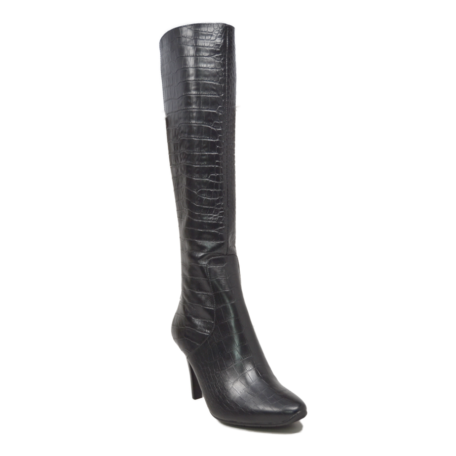 Paradise 2 Croc Slim Calf Leather Dress Boot