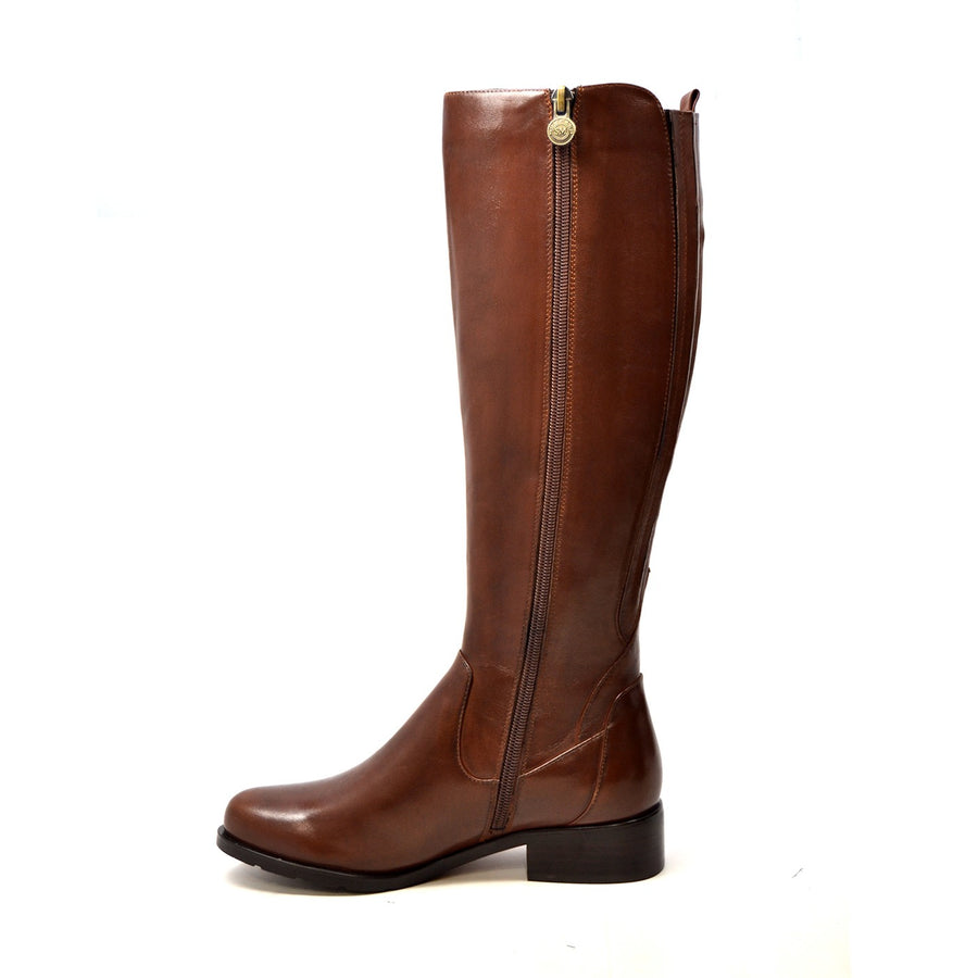 Cowboy Boots Slim Calf Brown Boots Over The Knee Boots Best Riding