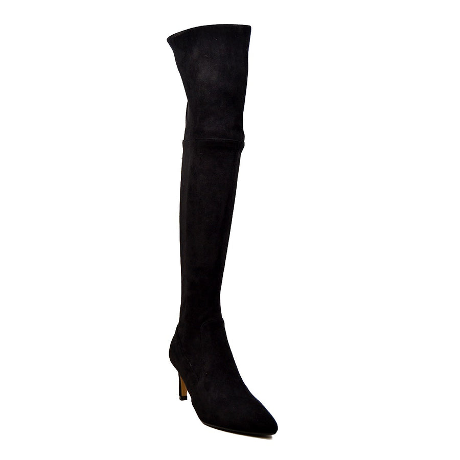 Stella Suede Over-The-Knee High Heel Boots - Stylish and Comfortable