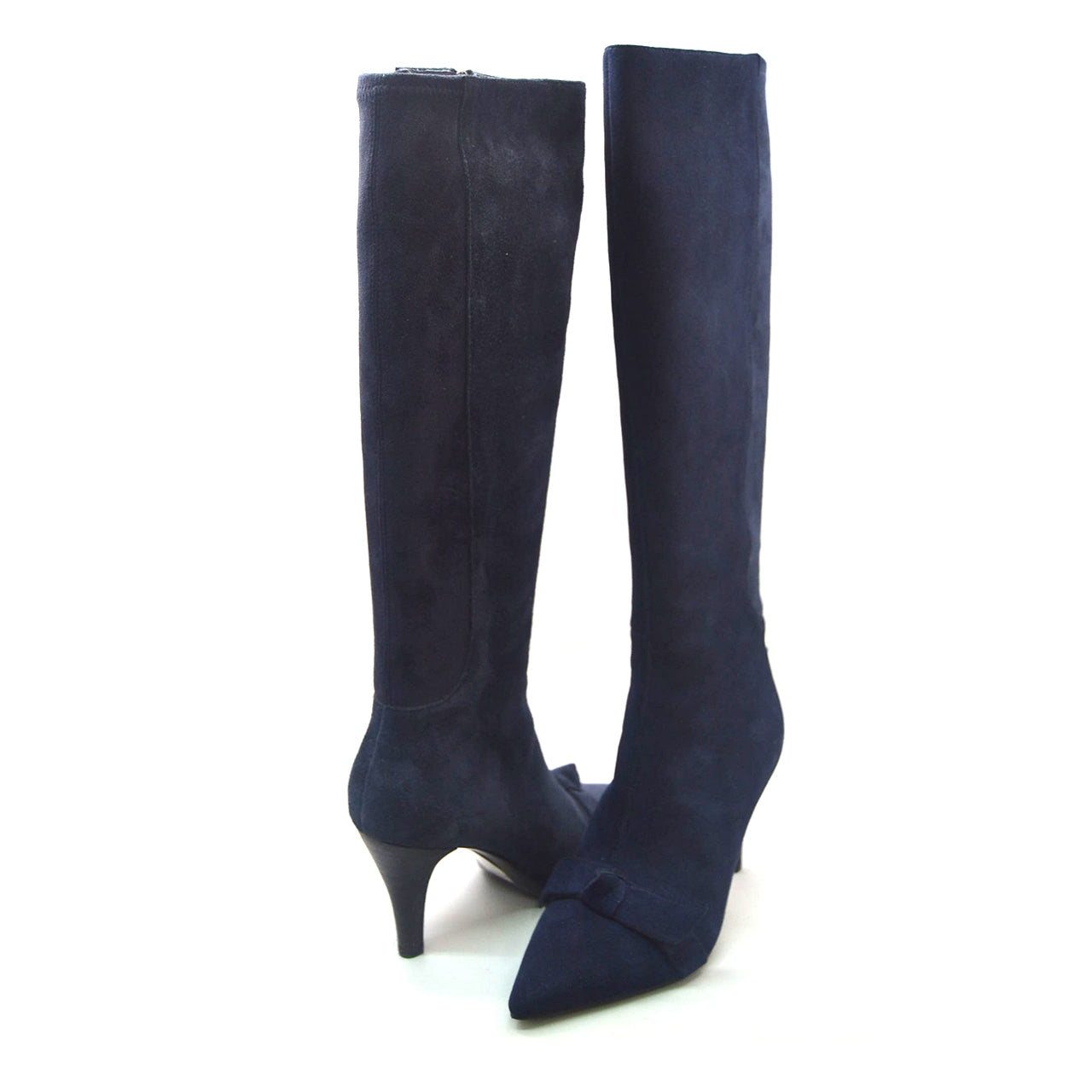 SoleiMani Milan Narrow Calf Heel Dress Boots – Slim Calf Boots