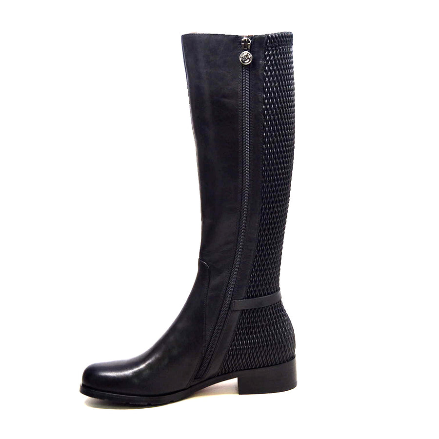 Solemani Rome Riding Boots: Stylish Leather Boots for Day or Night Outfits